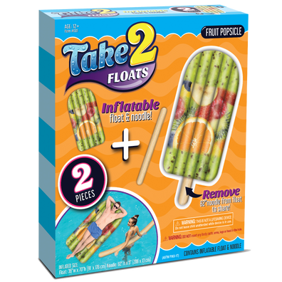 Take2Floats Fruit Float and Noodle Popsicle